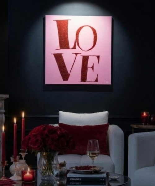 Ambiance tableau LOVE